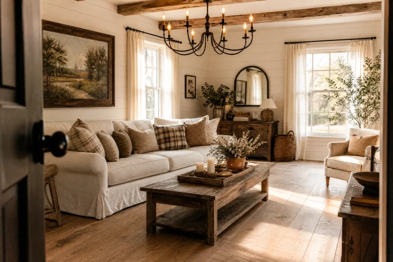 Farmhouse Living Room Looks That Feel Like Home 