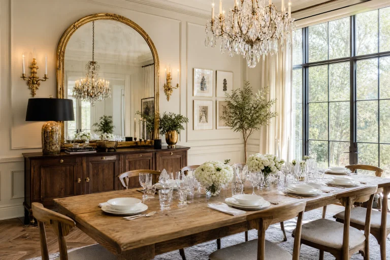 Stunning Dining Room Mirror Ideas to Brighten Your Layout