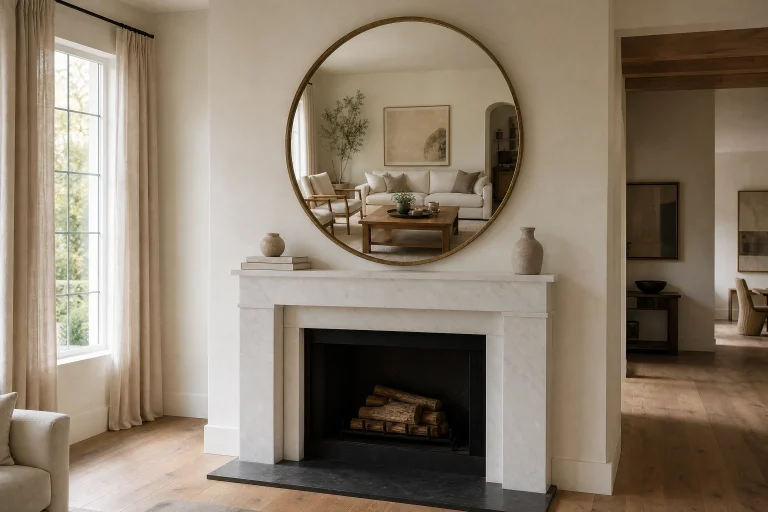 Living Room Mirror Placement Ideas That Actually Change How the Room Feels