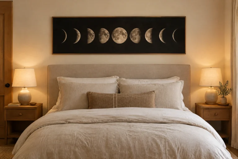Moon Phase Wall Art Ideas That Look Like Design, Not Decoration